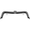 Metal Purse Frame DIY Kiss Clasp Lock Retro Embossed Handle Hardware Accessories 20cmGun Black