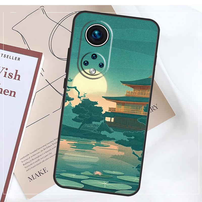 

Художественный чехол в японском стиле для Honor Magic 5 6 7 8 Pro X9a X9b X9c X9d X8b X8c Win RT 50 70 90 200 400 Lite Чехол Honor 90