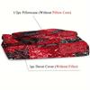 Comforter 2/3Pcs Paisley Bandanna Printed Comfortable Paisley Flowers Bedding Set For Bedroom Machine Washable