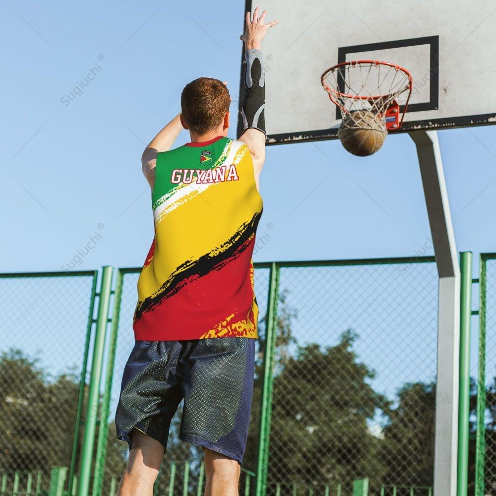 HUANGSE Basketball Jersey Sports Fitness Vest 3D Customized Men's Vest Casual, Comfortable, Loose, Quick-drying,