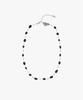 Riomeu Irregular Black Quartz Chain Necklace: Radiant107