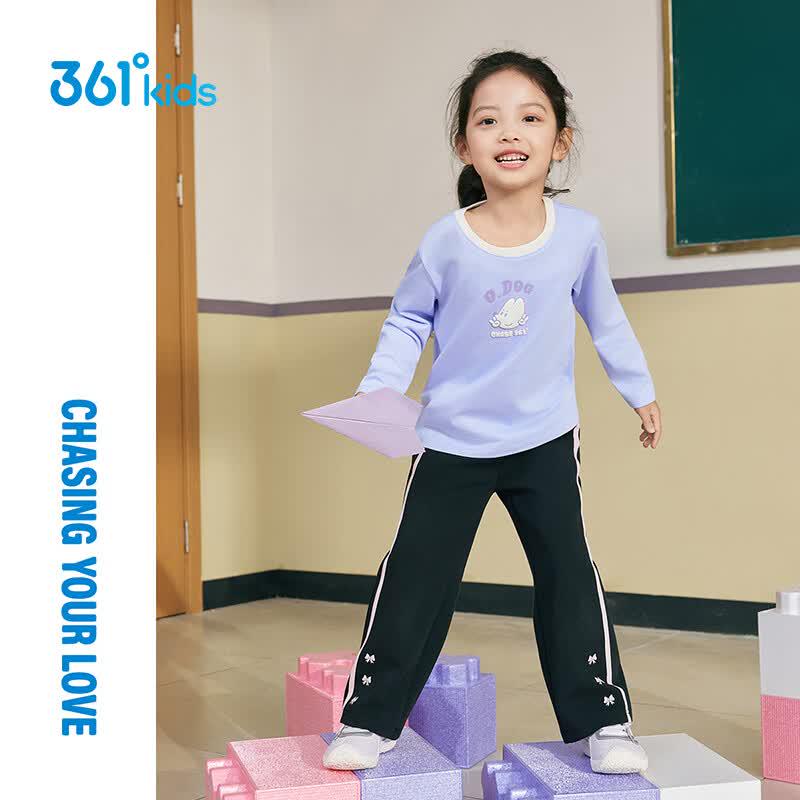 361° Kids' Long-Sleeve Cartoon T-Shirt