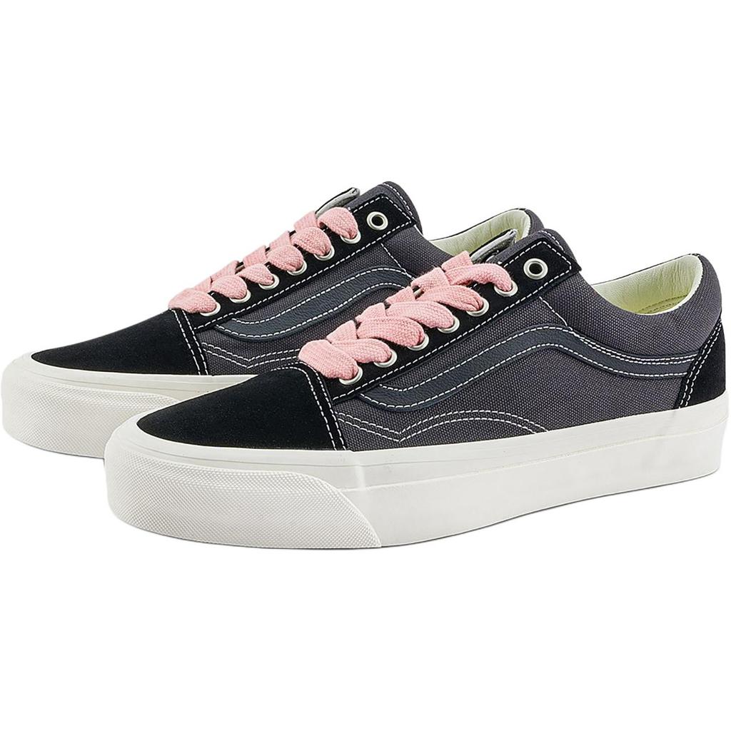 Vans LX Old Skool Comfortable Versatile Durable Low-Top Skate Shoes Unisex Sneakers Black VN000D56DE2