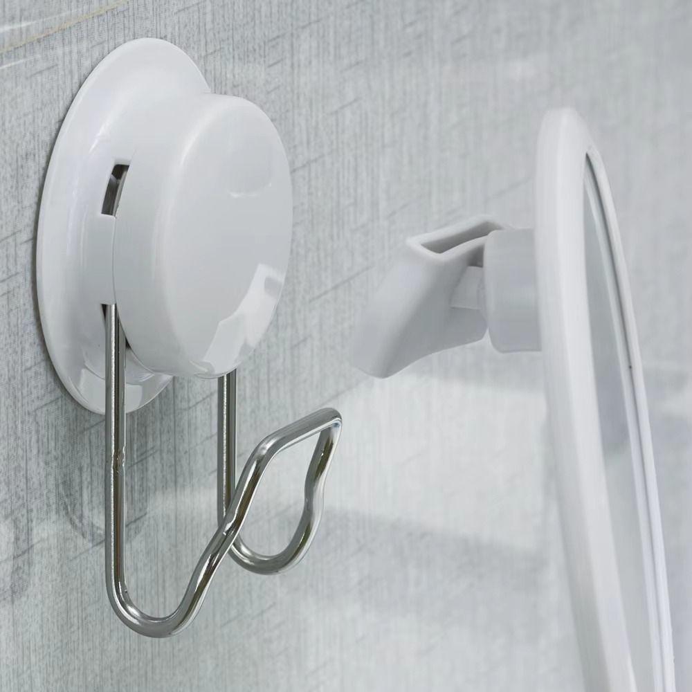 Adjustable Suction Cup Makeup Mirror Waterproof Wall Mounted Vanity Mirror  Cosmetic