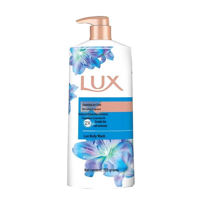 LUX Shimmering Ice Cool Cooling Fragrance Shower Gel