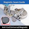 New Strong Magnetic Seam Guide Universal Sewing Anti-Curl Ruler for Precise Straight Line Stitching Machine Attachments