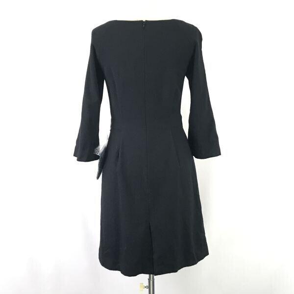 Made in Japan NATURAL BEAUTY BASIC Round Neck Dress Knee-Length S Women Black(USED)