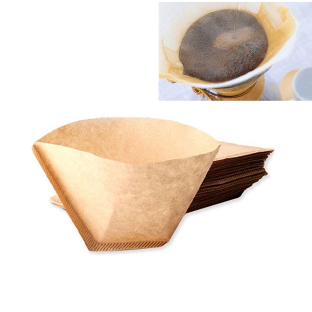 Buy 100pcs Disposable Coffee Maker Filters Paper Coffee Filters