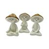 Garden Statue Fairys Garden Accessories Centrepieces Meditations Mushroom Figurines Sculptures Miniature Landscape Decors