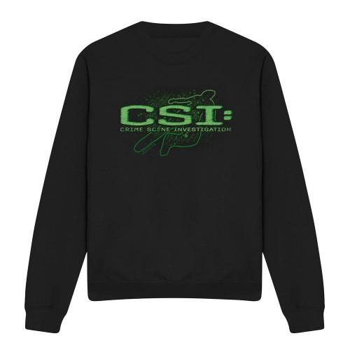 CSI Unisex Adult Shadow Sketch Sweatshirt