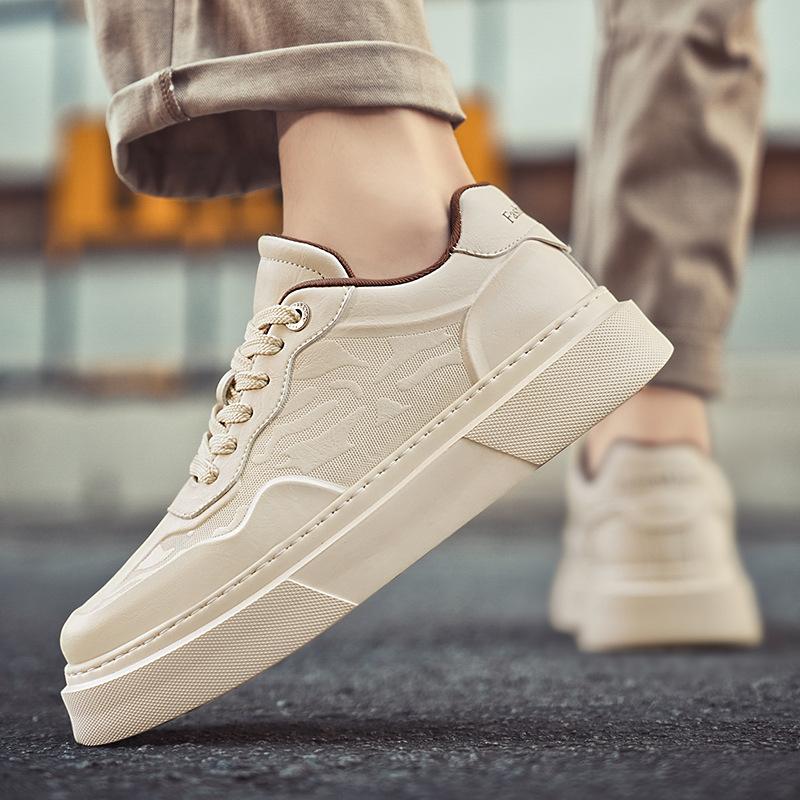 22 autumn new sports and leisure board shoes student thick soles increase