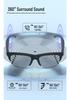 F02 Smart Bluetooth Audio Sunglasses: Ultra-light, Fashionable Sun & Eye Protection for Music, Sports, Cycling & Navigation