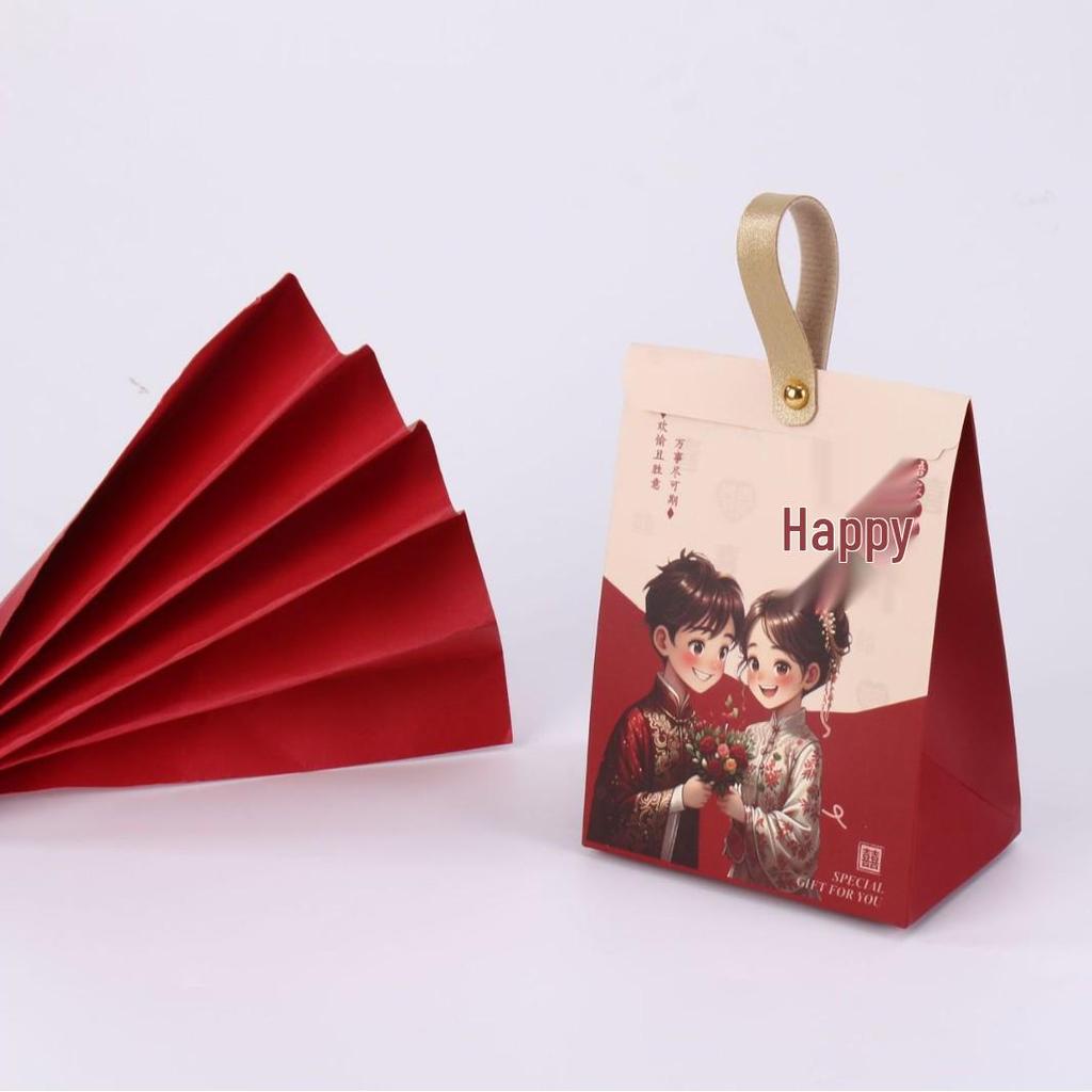 Wedding Candy Gift Handbag Box: Elegant Favor Packaging