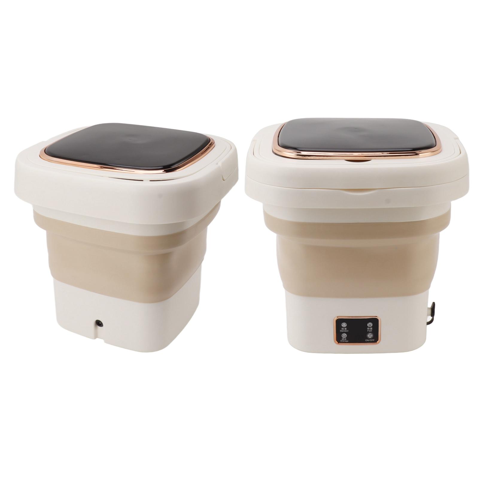 

9L Foldable Washing Machine Small Automatic Portable Washer Baby Underwear Washing Machine for Dormitory Travel