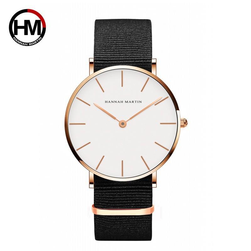 Hannah Martin Damenuhr, wasserdicht, 36 mm, modisch, vielseitig
