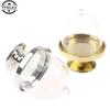 Clear Mini Candy Dessert Holder Cupcake Display Stand Tray Wedding Plastic Gift Box For Guest Birthday Party Decor Baby Shower