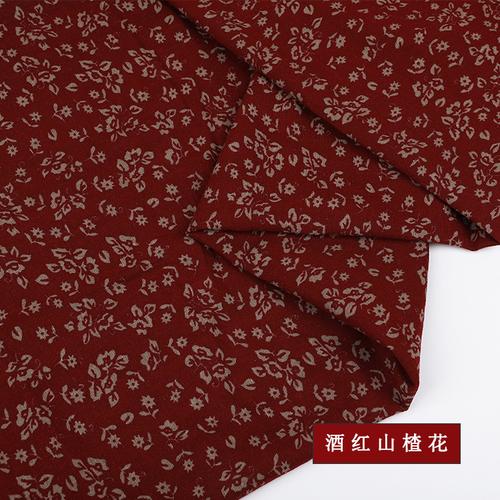 145x50cm Baumwolle Leinen Bedruckter Stoff Kleiner Blumenstoff für Kleider Bekleidungsstoffe Handgefertigt DIY Nähzubehör TJ9778