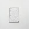 Electric Guitar Back Plate Three-Layer PVC Pearl-Finish Guitar Back Plate Spring Compartment Cover Plate Back Plate with Offset Slotted Holes