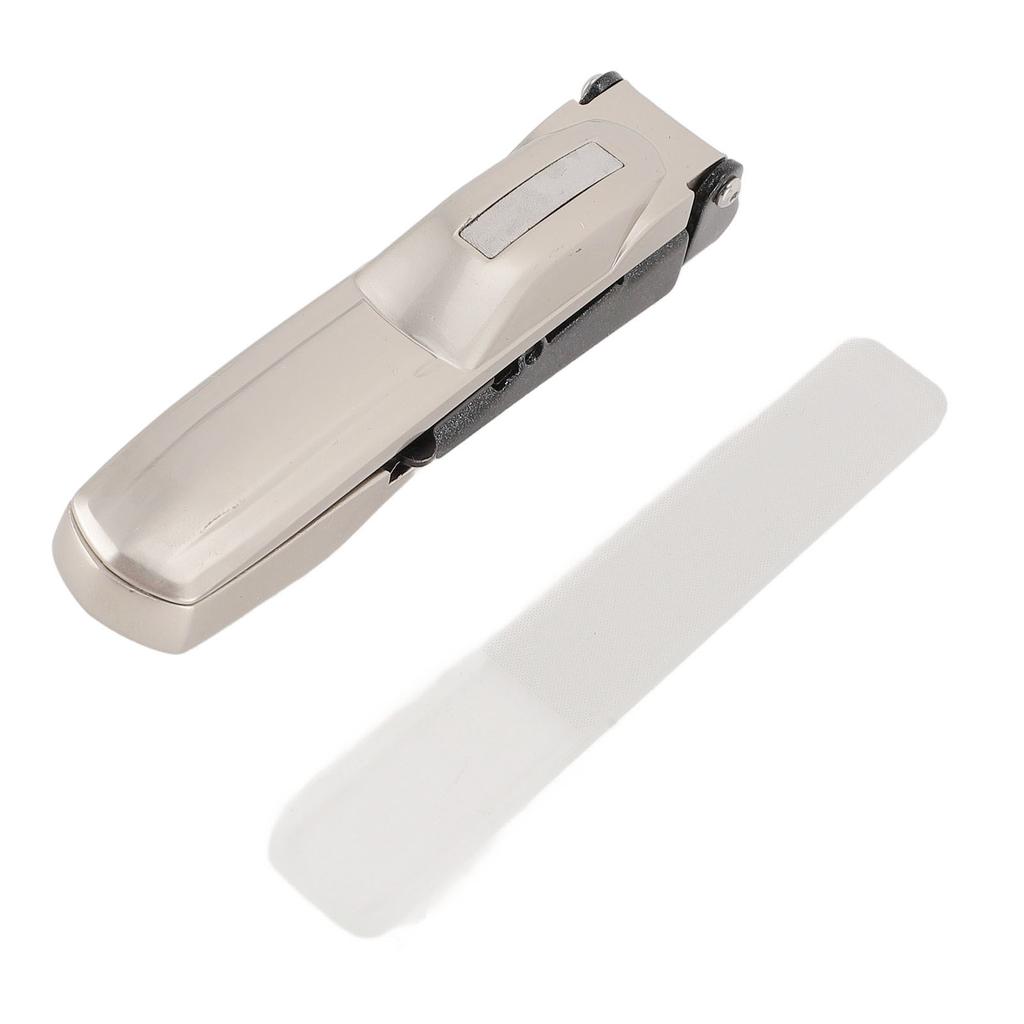 Wide Jaw Opening Nail Clipper Stainless Steel Nail Cutter Portable Nail Clipper with Nail File for T