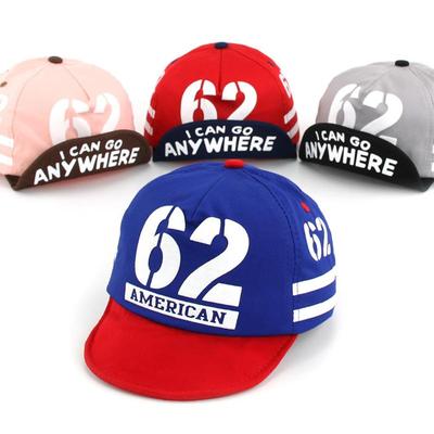 Cute Baby Boy Cap Embroidery Number Baby Baseball Cap Spring Summer Children Cotton Sun Hat Toddler Girl Outdoor Visor Hats