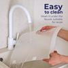 4Pcs/Set High Sided Cat Litter Box Pee Shields Seamless Waterproof Litter Box Splash Guard Easy Clean DIY