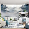 3D Wallpaper Modern Fog Forest Wolf Animal Photo Murals Living Room Bedroom Home Decor Wall Paper For Walls 3 D Papel De Parede