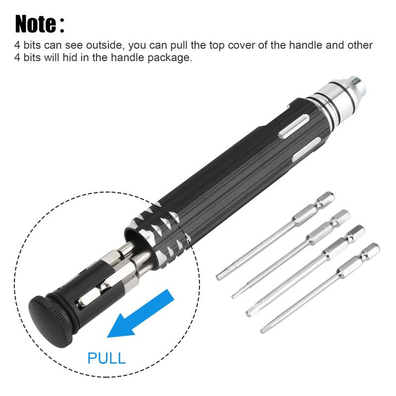 10-in-1 Repair Tools Kit, Hex Screwdrivers Wrench Phillips Kit With Ergonomic Anti Slip Texture