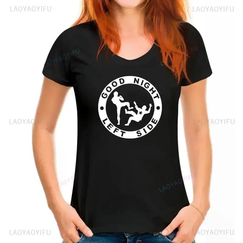 2025 New Arrival LE Good Night Left Side TShirt Men and Women Tee for Young Age and Middle Age Male and Lady Summer Popular Tops
