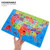 Ifundom Holz USA Karte x Pädagogisches Puzzle für Altersstufen Zufällig Großartig für Geographie Lernen und Kognitive Entwicklung Puzzle, 17" 11", Kinder, 4-8, Mädchen,