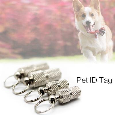 Köpek Pet KIMLIK Etiketleri Kolye Kedi Evcil Hayvan Kimlik Etiketi Kolye Metal Anti Kayıp Etiketi Yavru Kedi Adı Adresleri