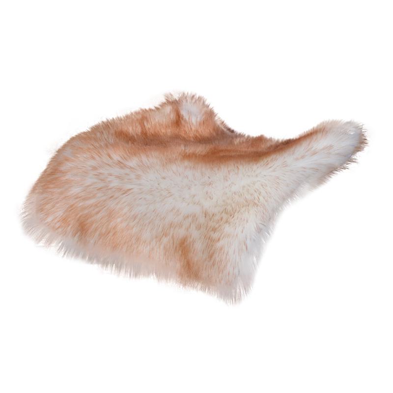 1PC Plush Washable Soft Home Fluffy Seat Pads Home Decor Faux Wool Chair Cushion Office