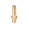 5PCS 2.5mm 3mm 4mm 5mm 6mm 8mm 10mm OD Hose Barb M3 M4 M5 M6 M8 Metric Male Thread Brass Pipe Fitting Coupler Connector Adapter