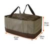 Firewood Tote Waterproof Log Sling With Handle Large Capacity Oxford Cloth Firewood Carry Bag For Fireplace Camping Cabin