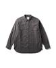 Snow Peak Organic Cotton Ombre Check Shirt Long and Size Brown CH SH-25AU005, Sleeve, Men's Women's, L,