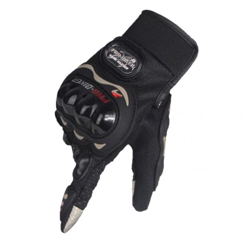 Full Finger Motorcycle Gloves Men Women - Anti-Slip Impact Protection Breathable Touchscreen Compatible Off-Road Riding