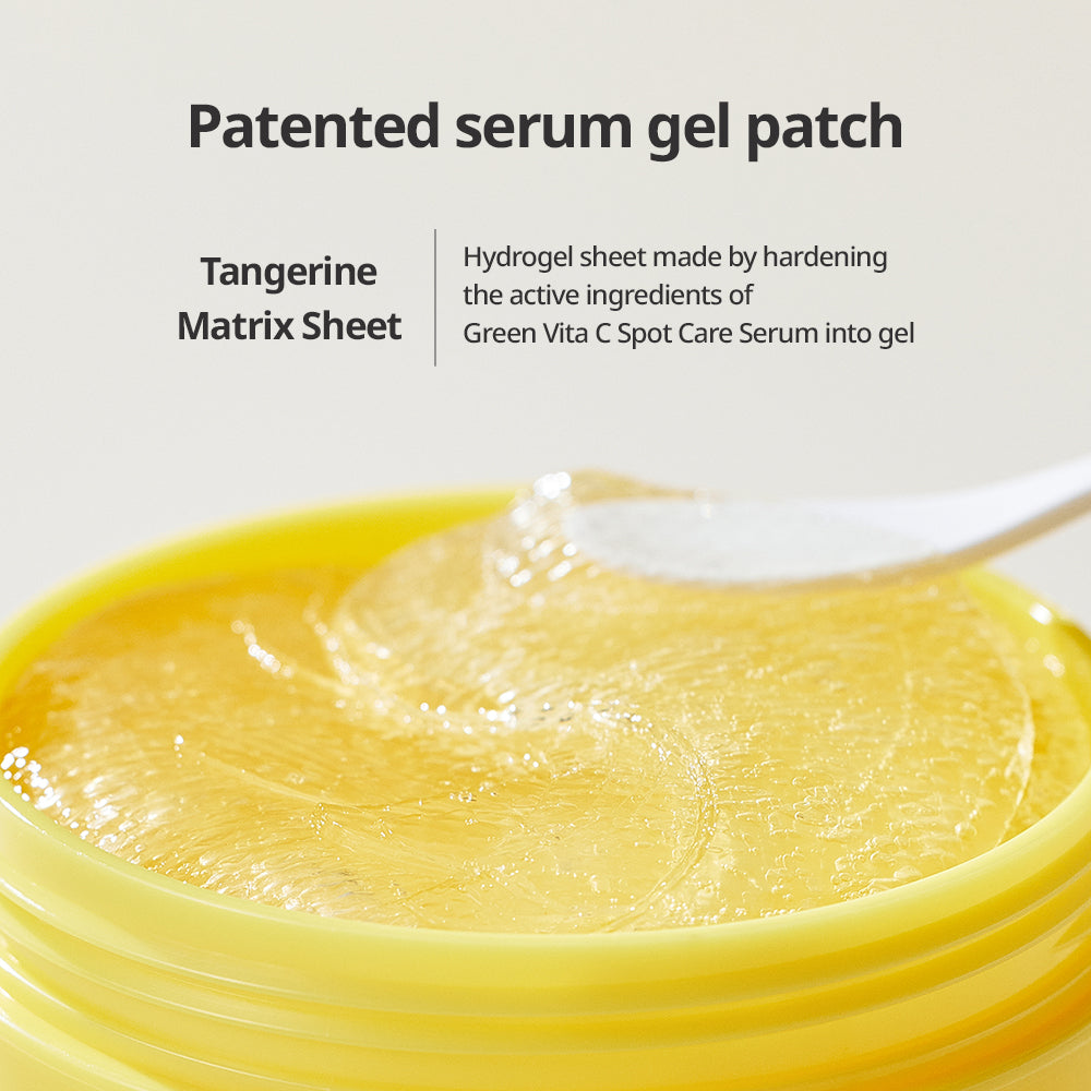 Goodal Patch gel pour les yeux Vita C à la mandarine verte, 60 feuilles