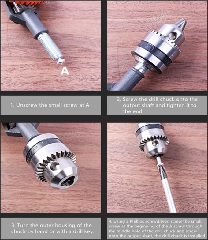 Hand Crank Drill Multi-functional Hand Drill Home Manual Drilling Machine Woodworking Hole Punch Diy Universal Hand Turn Hole Tool