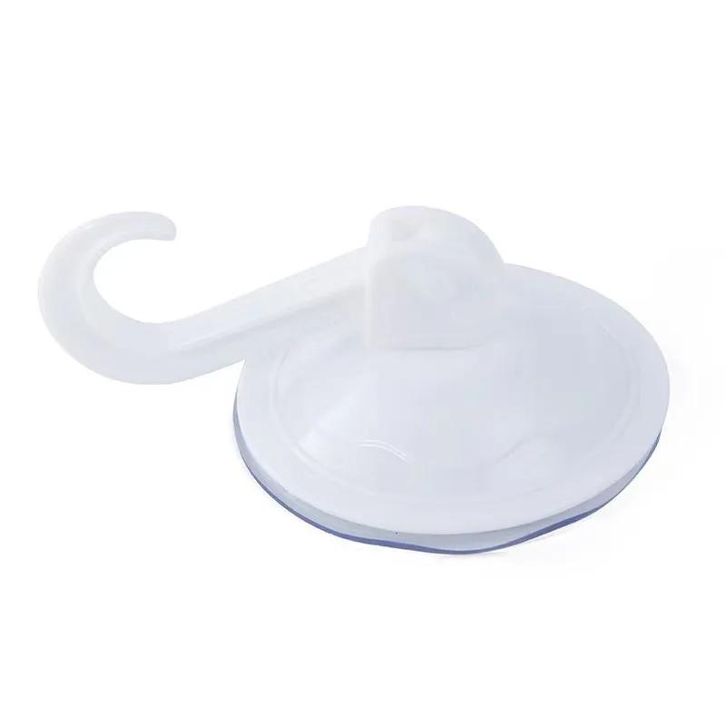 4 st Sugkoppskrokar Avtagbar Vakuumhållare för Toalett Badrum och Kök Handdukshängare Förvaring