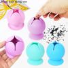Silicone World Waste Collector Silicone Storage Box Suction Cup Handmade Garbage Collector For Desktop Accessories Tools