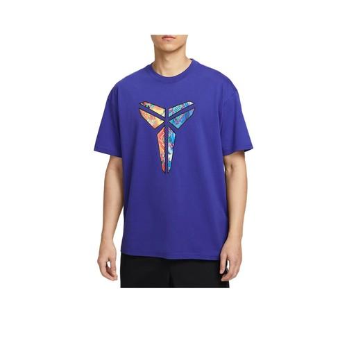

Nike Loose-Fit Simple Comfortable Men s Short-Sleeve T-Shirt in Blue EU XL синій
