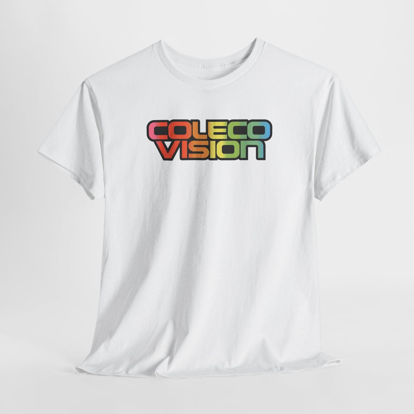 Retro ColecoVision Unisex T-Shirt Mens Womens Tees Top Tee, Vintage Gamer Shirt, 80s Nostalgia Gift, [...] 4XL