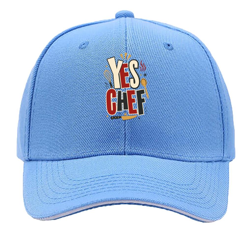 Bold Chef Typography StateUnisext Desig Sandwich Baseball Cap Sun Cap Outdoor Workouts Hat