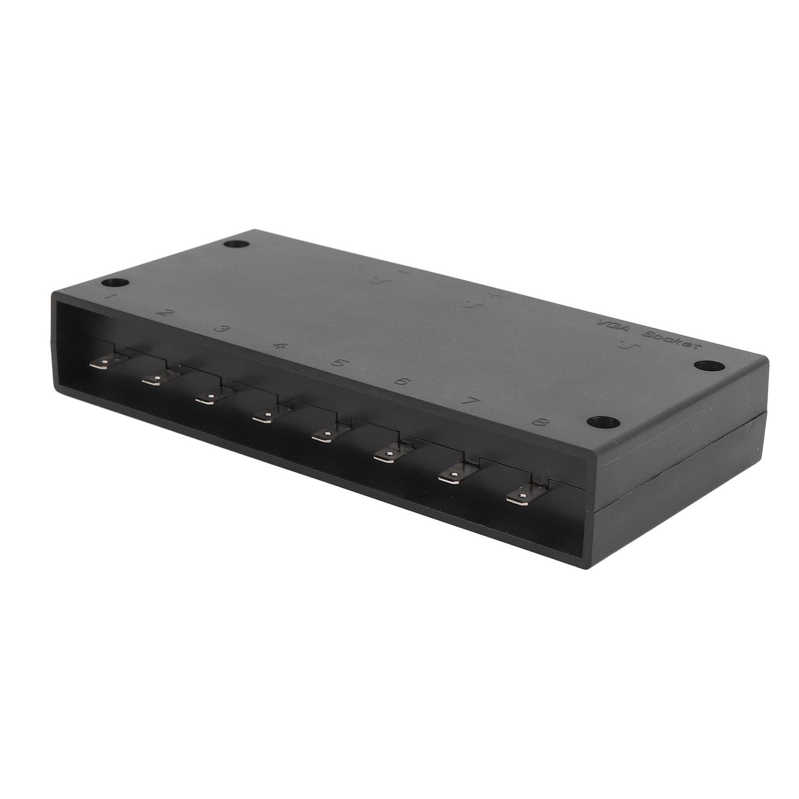 DC12V to 24V 8 Gang Switch Panel IP68 Water Resistant High Stability LED Touch Control Panel Box for Car Truck Caravan
