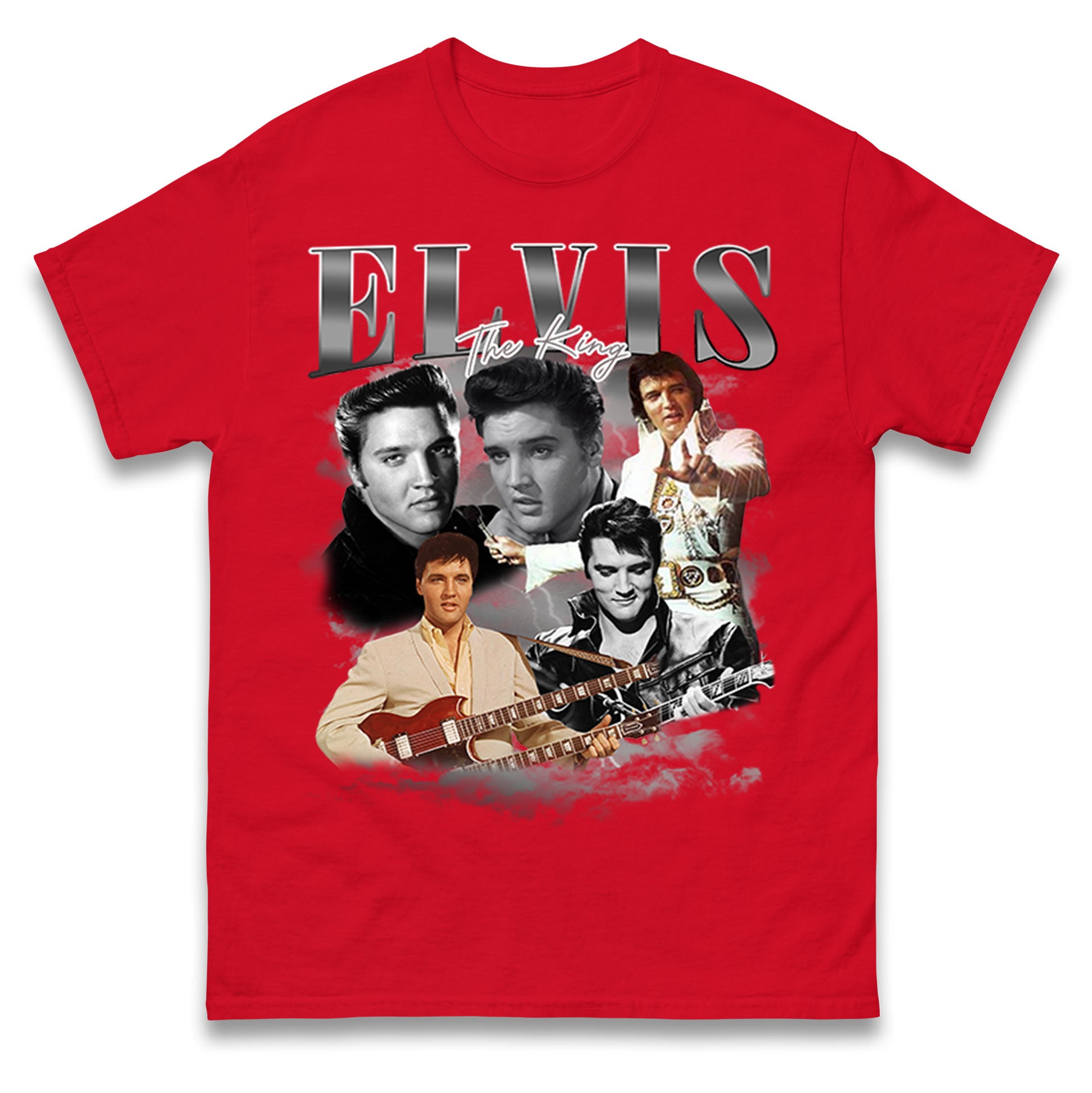 Elvis Presley Bootleg Mens T Shirt Womens Tops Tees L