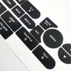 Car Replacement Radio Button Stickers For FORD MUSTANG 2005 2006 2007 2008 2009