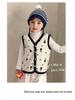 88301 Kids' Fashionable Fleece Vest - 2025 Autumn/Winter Warm Sleeveless Jacket