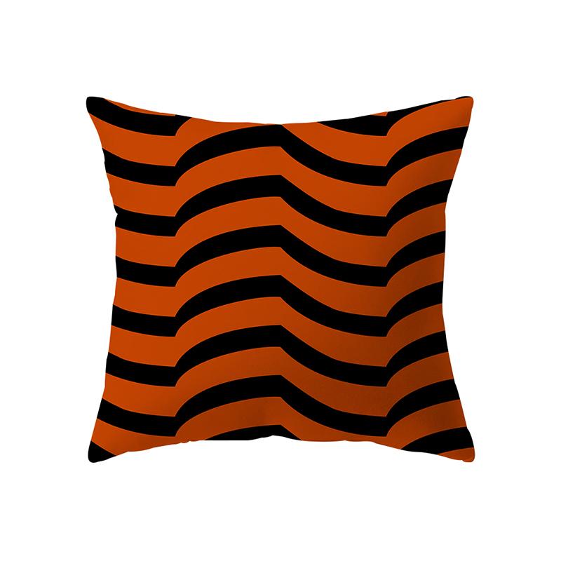Pumpkin Halloween Theme Pillow Cover Sofa Cushion Cover Holiday Gift Party Decoration Home Decor
