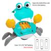 Dancing Crab Run Away Toys Baby Crawling Escape Crabs Toys Kids Electronic Toys Interactive Toddler Tummy Time Battery Version