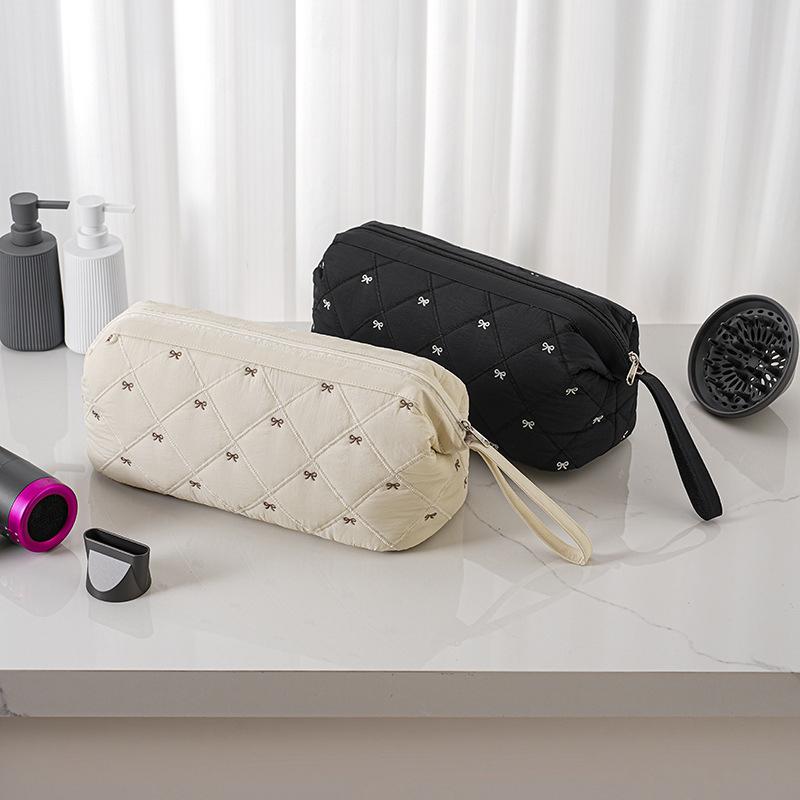 Hair Dryer Storage Bag Large Capacity Travel Cosmetic Bag  Multifunctional Hairdryer Storage Pouch Toiletry Storage Organizer