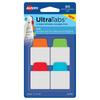 Mini Ultra Writable Tabs 80 Assorted Colors Repositionable Page Markers Smudge Free Durable Sticky Notes Home Office School
